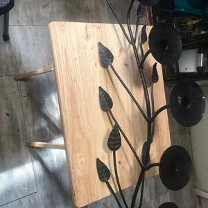 Candelabro color negro